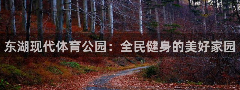 东湖现代体育公园：全民健身的美好家园
